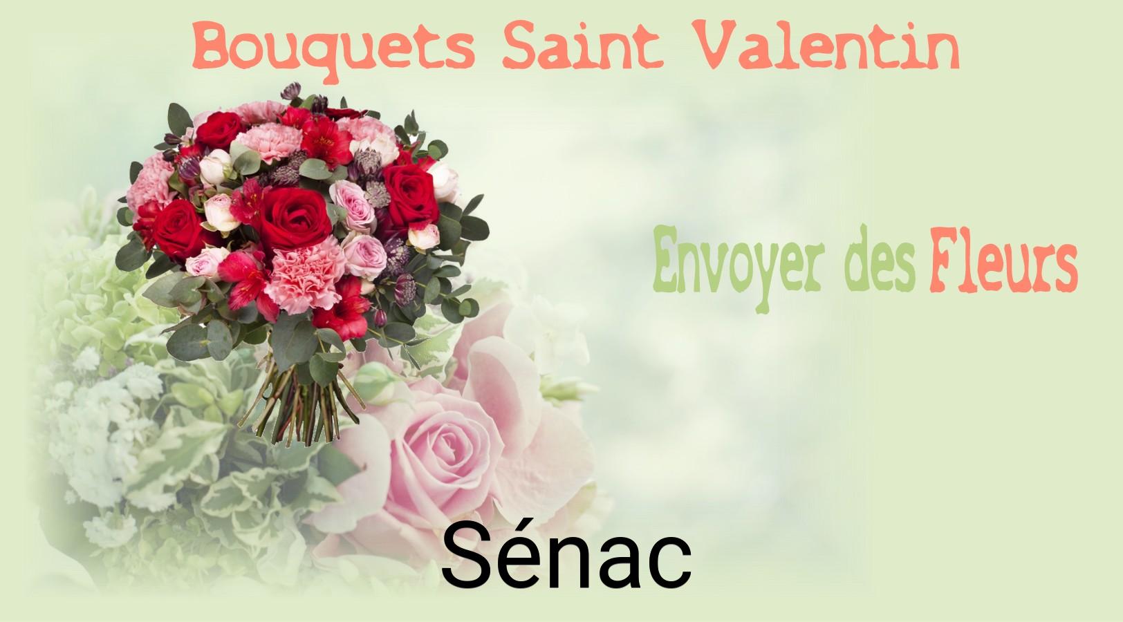 Roses de Saint-Valentin livrées à Sénac